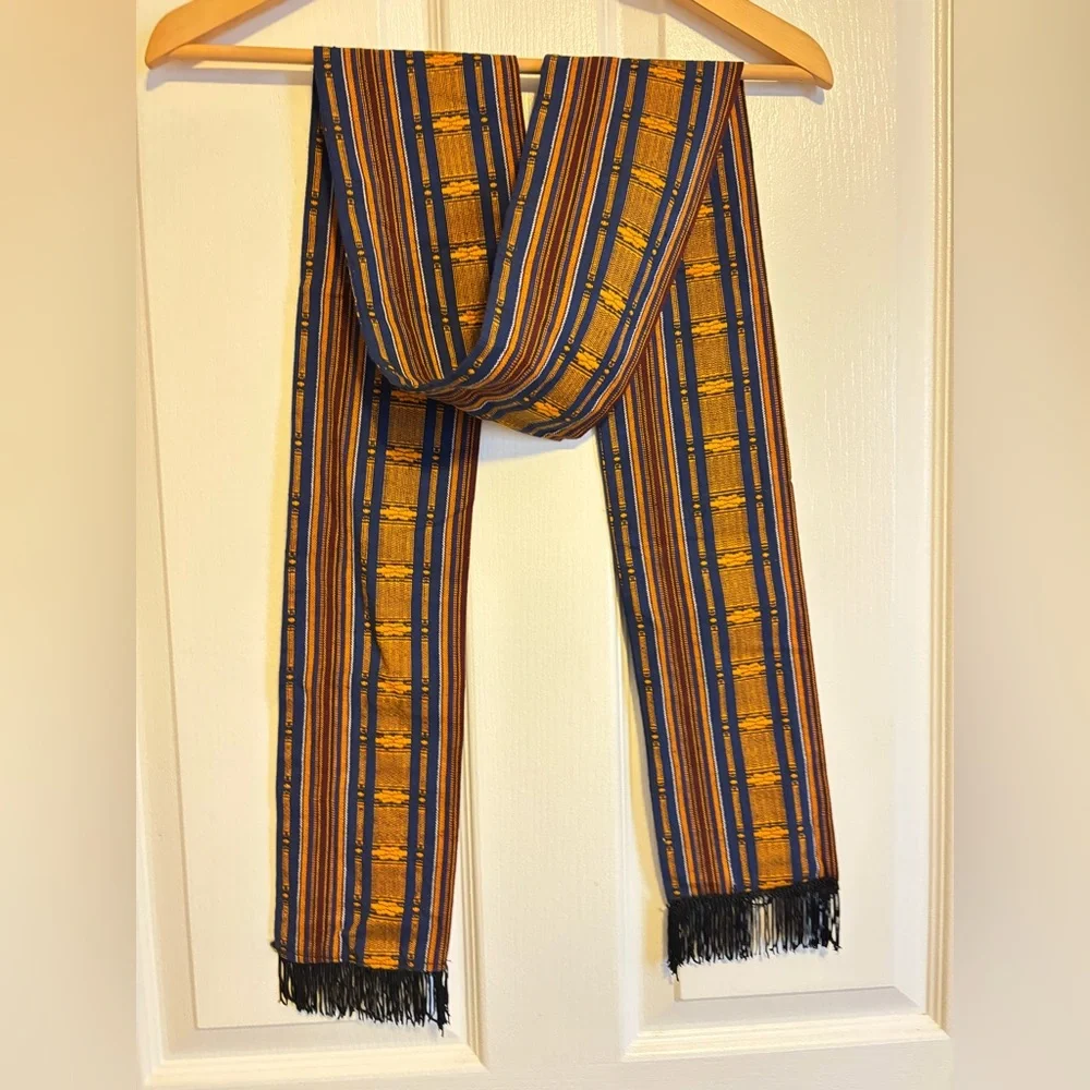 NWOT- Unisex, Cultural or Bohemian style scarf , handmade